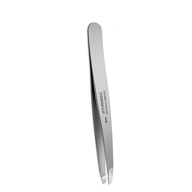 Eyebrow Tweezer Stainless Steel Slanted Eye Brow Clips Hair Removal Makeup Tools Eyelashes Extension Double Eyelid Application