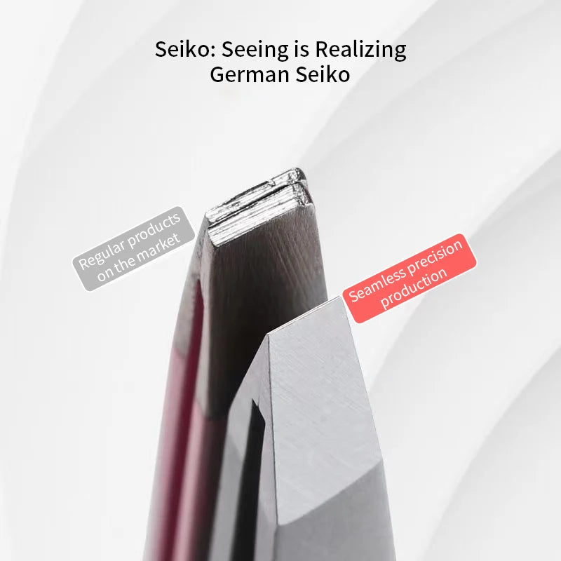 Eyebrow Tweezer Stainless Steel Slanted Eye Brow Clips Hair Removal Makeup Tools Eyelashes Extension Double Eyelid Application
