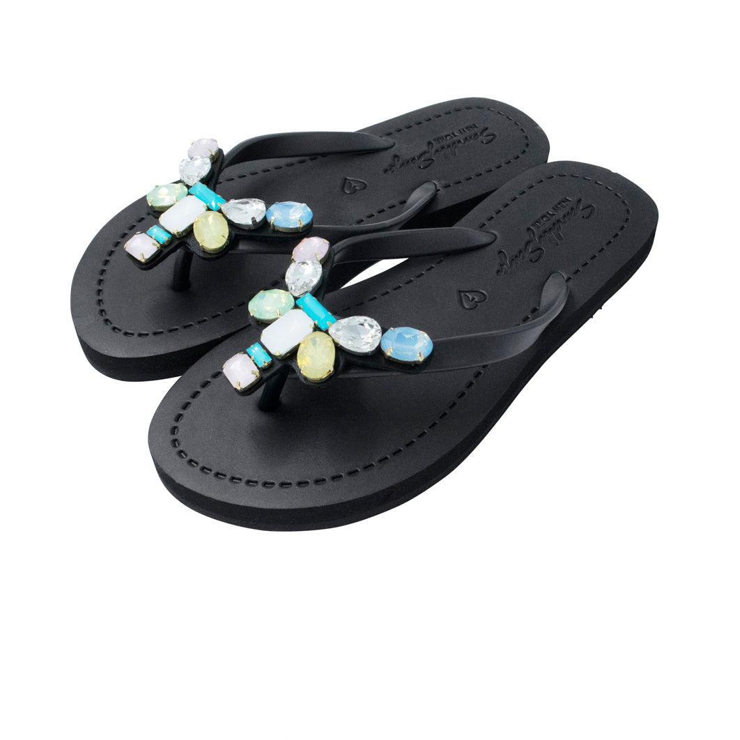 Dumbo - Rhinestone Flat Flip Flops Sandal