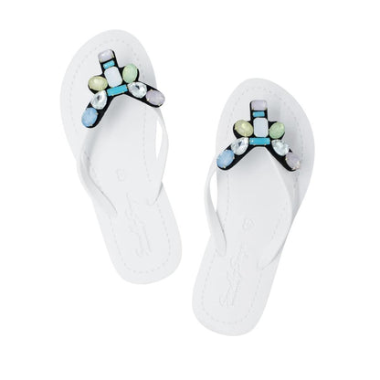 Dumbo - Rhinestone Flat Flip Flops Sandal