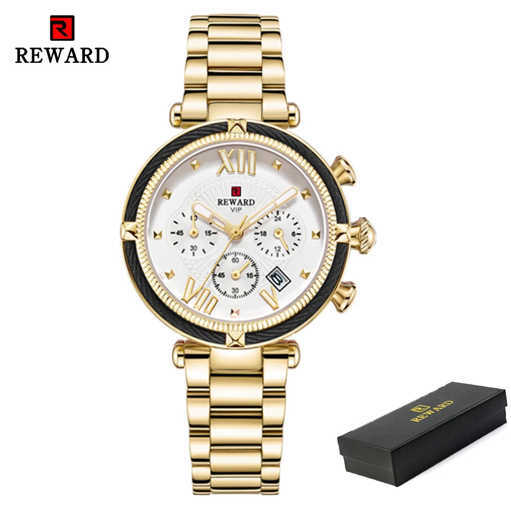 Luxury Fashion Women Watches Waterproof Casual Quartz Ladys Watch