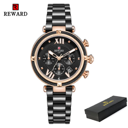 Luxury Fashion Women Watches Waterproof Casual Quartz Ladys Watch