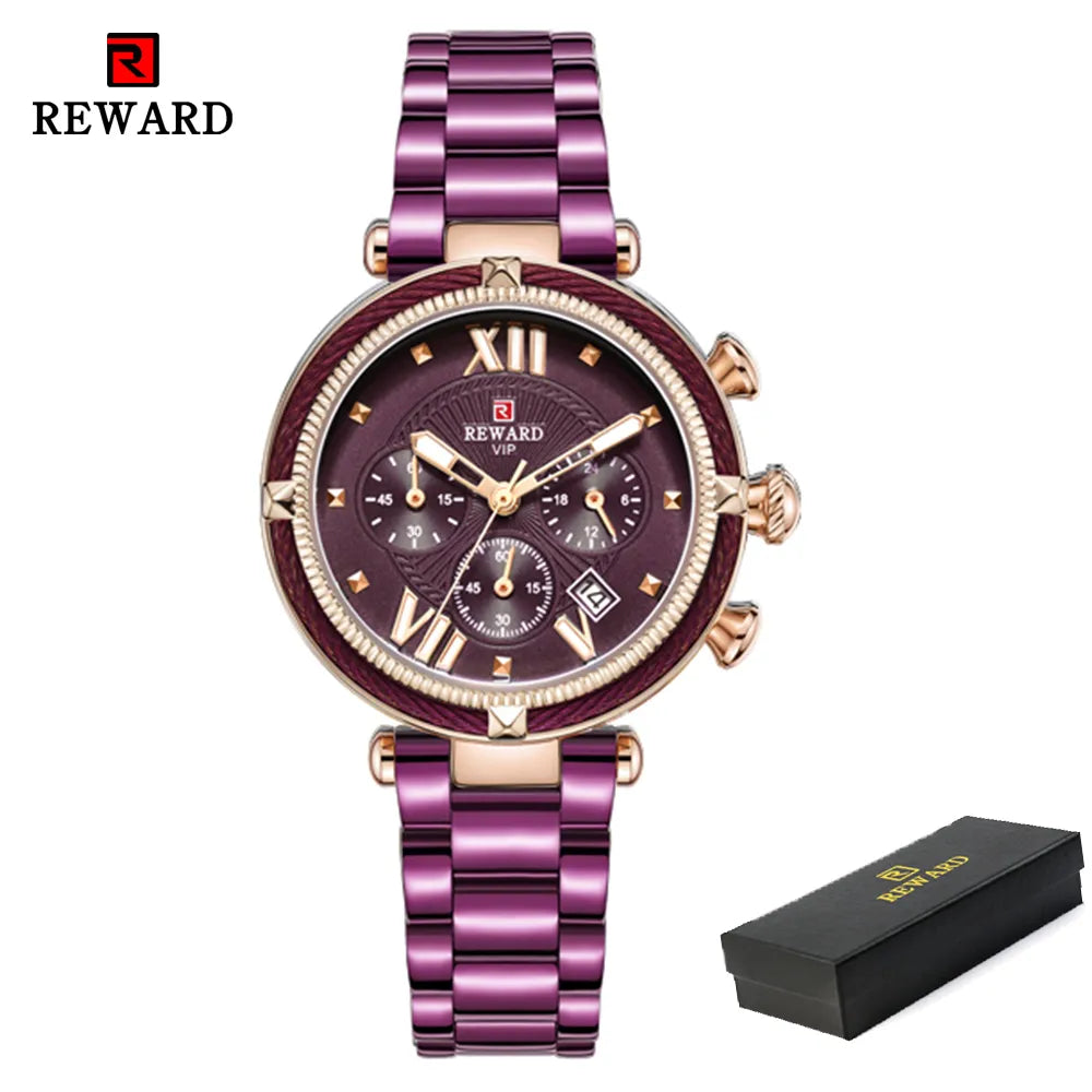 Luxury Fashion Women Watches Waterproof Casual Quartz Ladys Watch