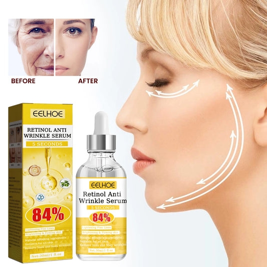 Retinol Anti-wrinkle Facial Serum Instantly Firming Anti-aging Serum Fades Fine Lines and Brightens Facial Skin Care Products